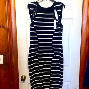 Black Debbie Shuchat Knit dress